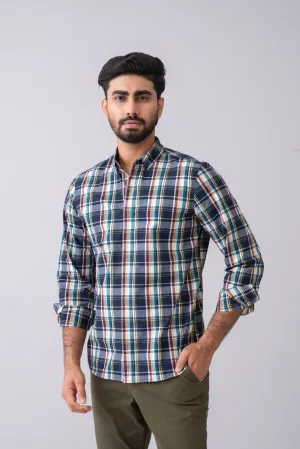 Regular Fit Check Casual Shirt