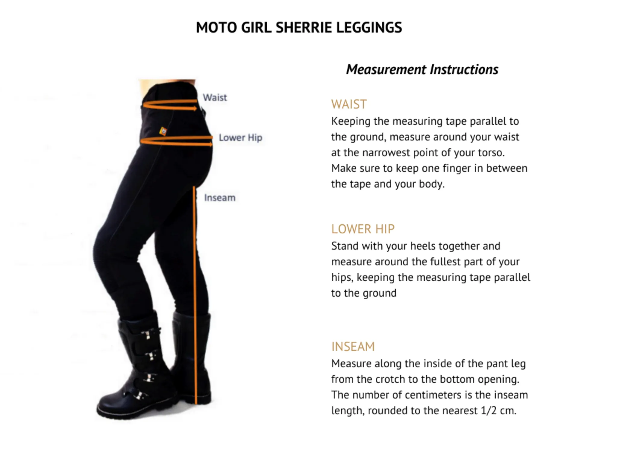 SHERRIE - Women's Motorcycle Leggings