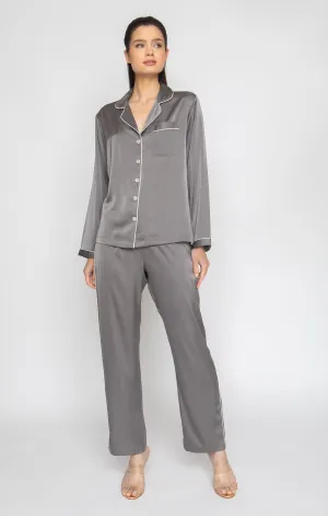 Smokey Grey Long PJ