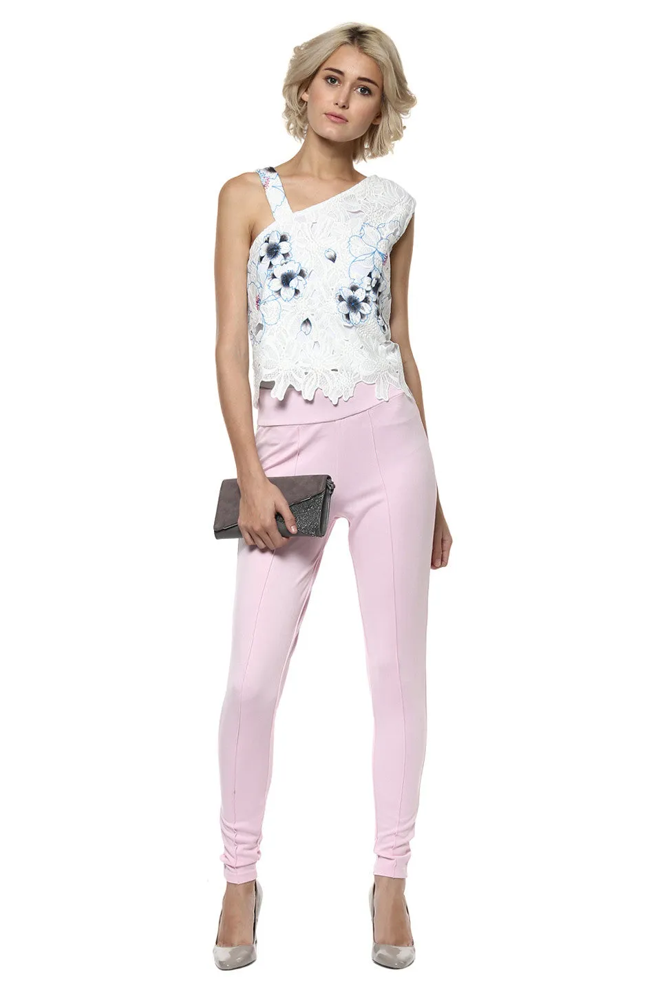 Solid Fit Pink Legging