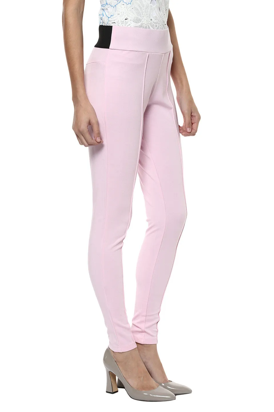 Solid Fit Pink Legging