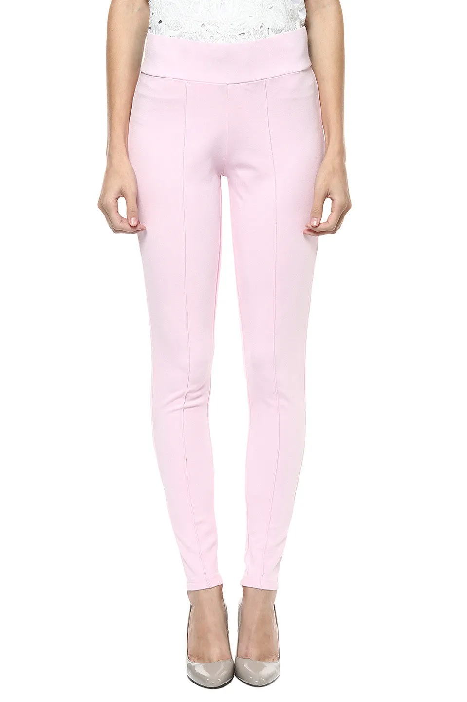 Solid Fit Pink Legging