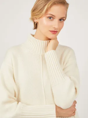 Starla Undyed Natural White Cashmere Jumper