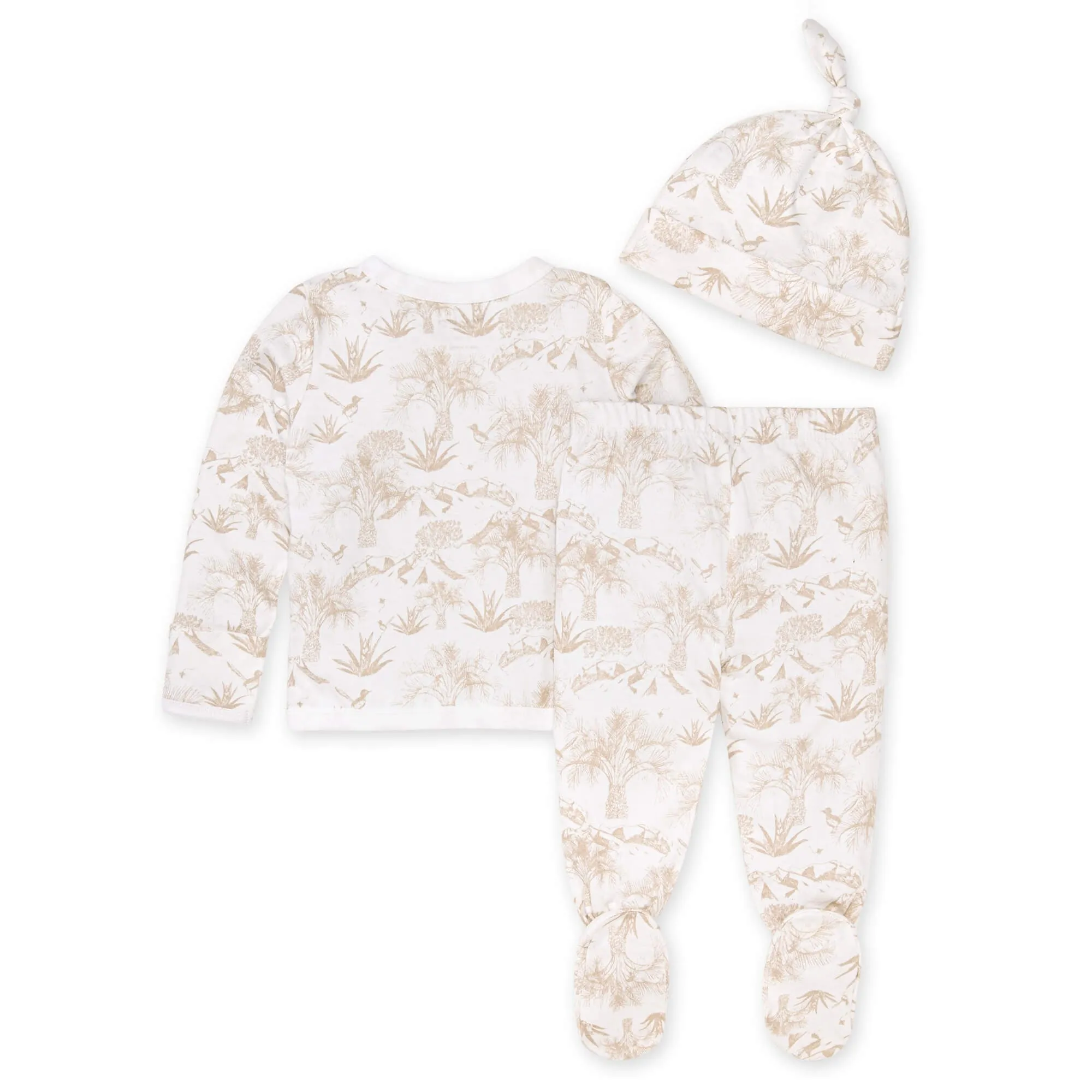 Take Me Home 3 Piece Set - Palm Desert Toile - Cloud