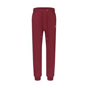 THE BAHAMIANO JOGGERS-BURGUNDY