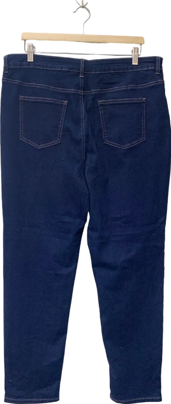 Tu Blue Straight Jeans UK 18L