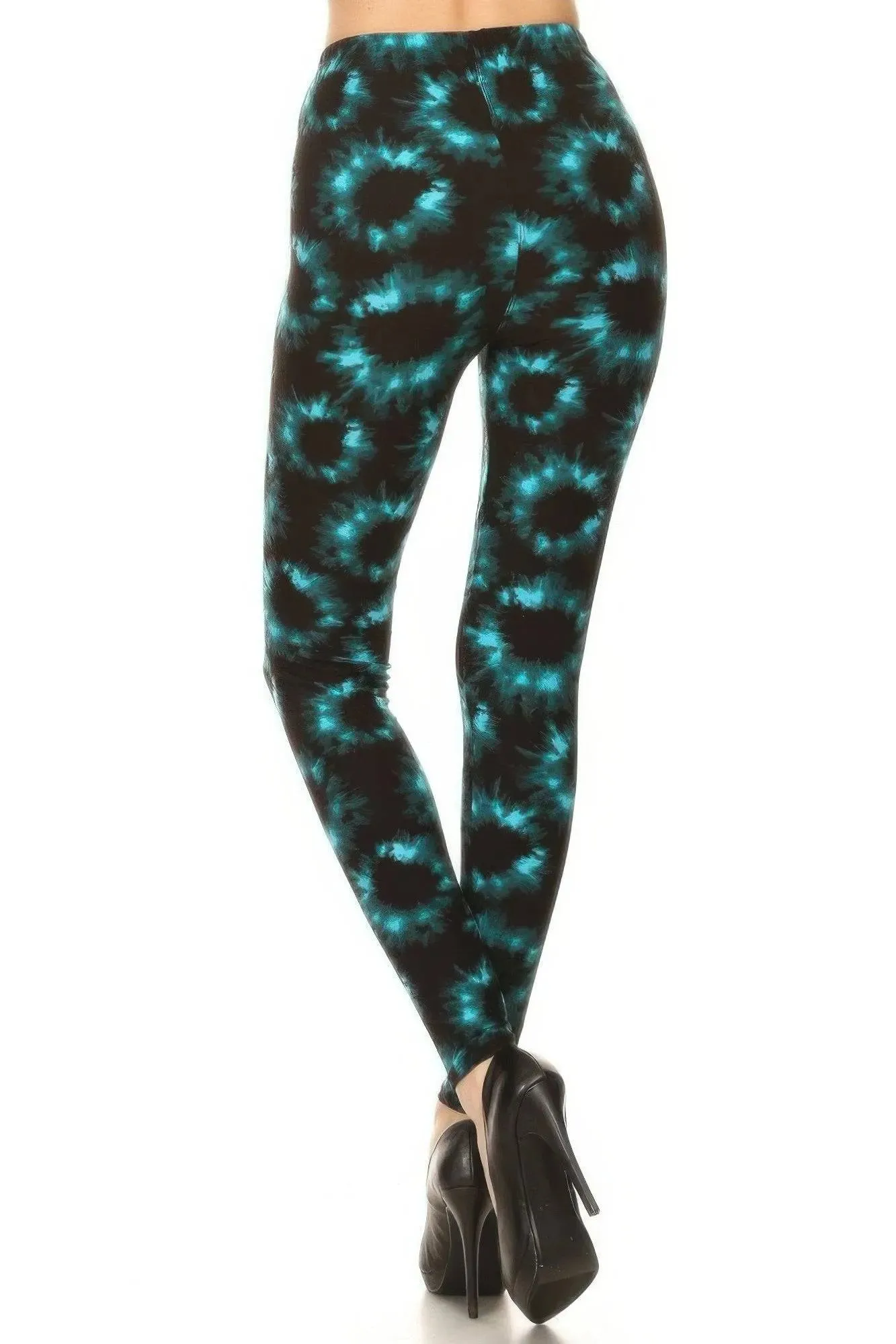 Vibrant Tie Dye High-Waisted Leggings