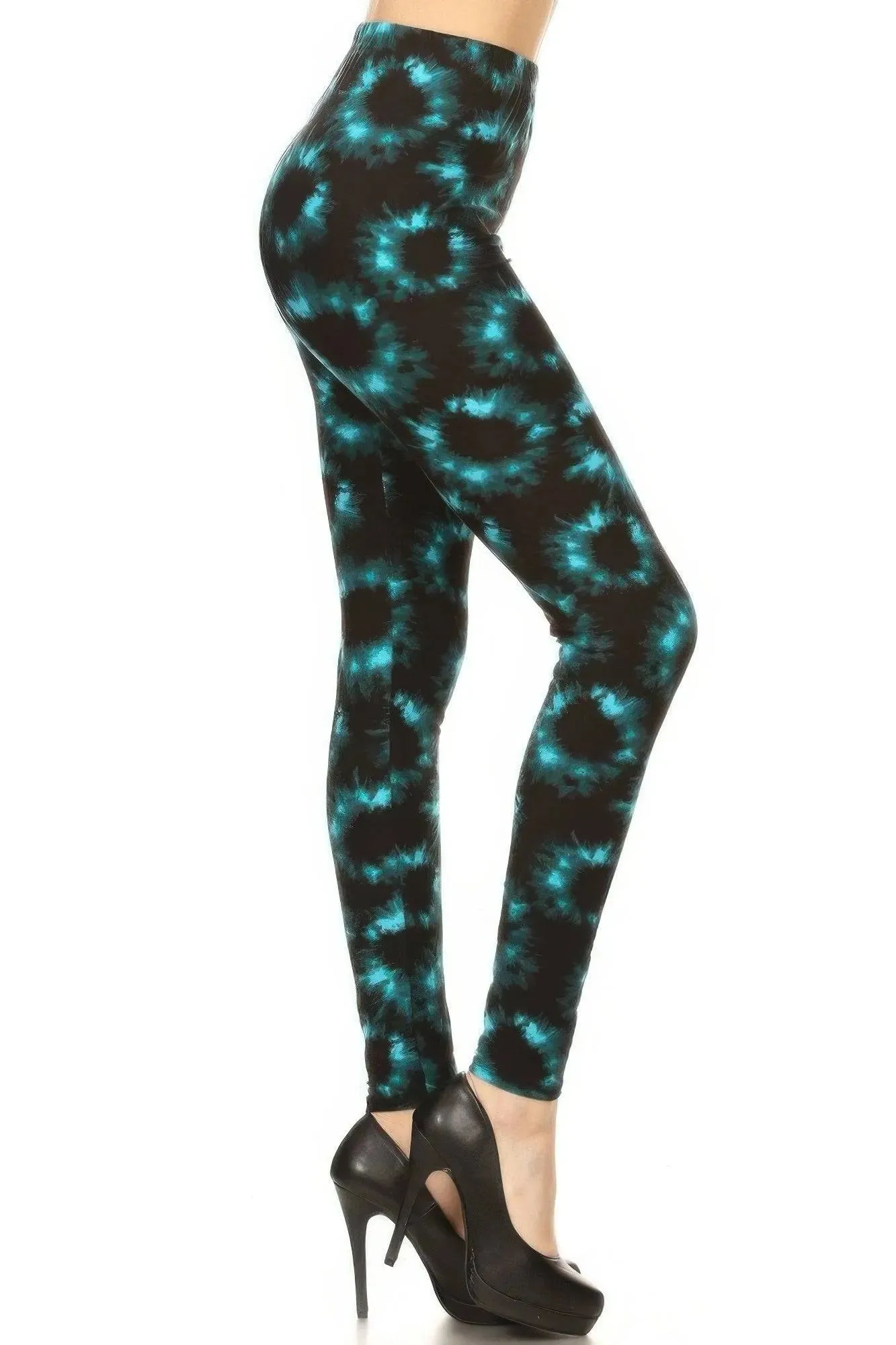 Vibrant Tie Dye High-Waisted Leggings