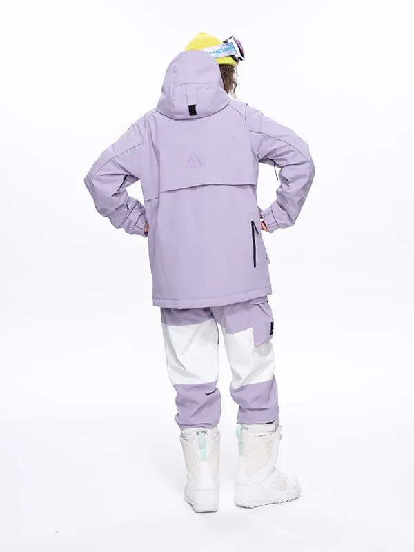 Women's High Experience Mountain Shred Trendy Two Piece Snowsuits